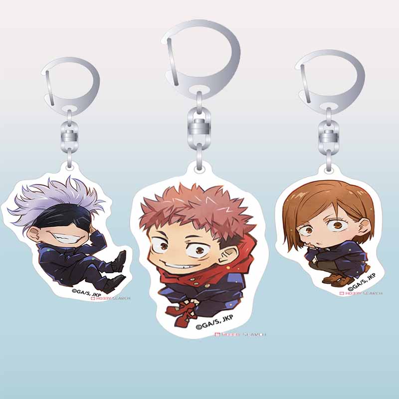 Acrylic Merchandise Keychain f - Jjk Anime Merchandise ulasan dan harga