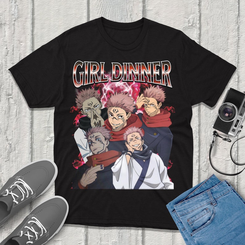 Sukuna Jujutsu-Kaisen T-Shirt  - Jjk Anime Merchandise ulasan dan harga