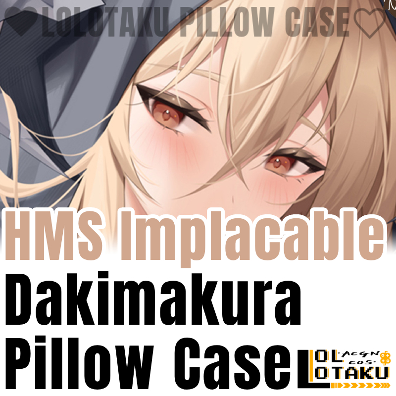 HMS Implacable Dakimakura Azur - Body Pillow Cover ulasan dan harga