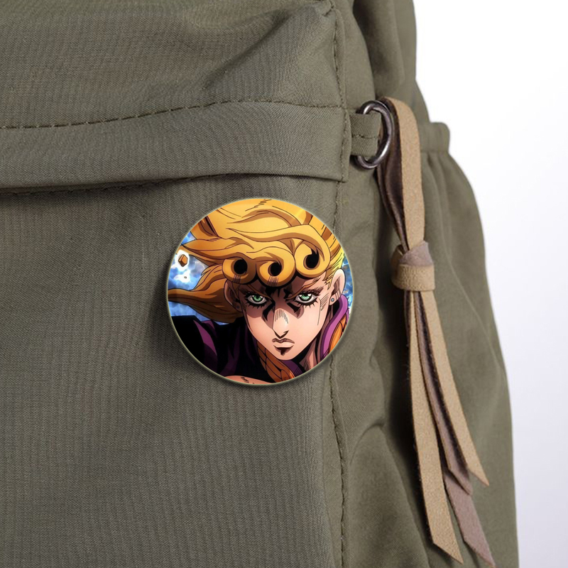 32/44/58mm JoJo Bizarre Advent - Jjk Anime Merchandise ulasan dan harga