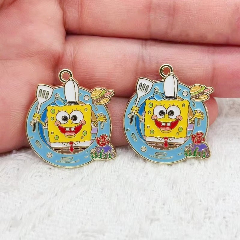 10pcs cartoon anime alloy oil  - Anime Merchandise Accessories ulasan dan harga