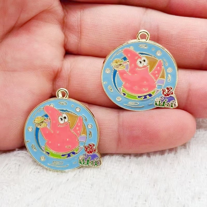 10pcs cartoon anime alloy oil  - Anime Merchandise Accessories ulasan dan harga