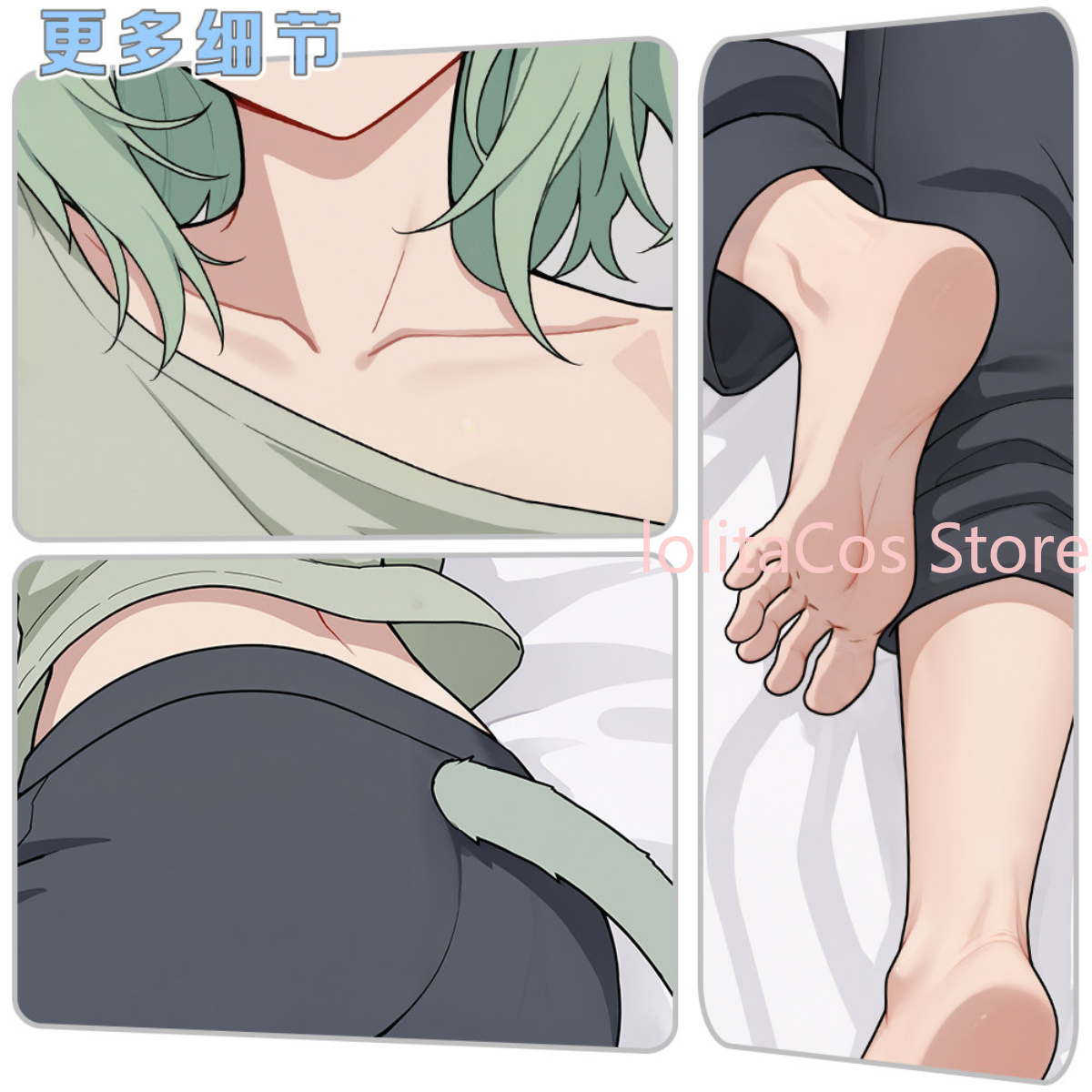Chainsmoker Cat Yani Neko Sato - Body Pillow Cover ulasan dan harga